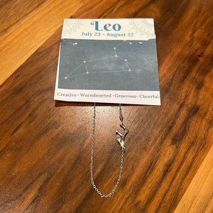 Zodiac necklace-LEO
